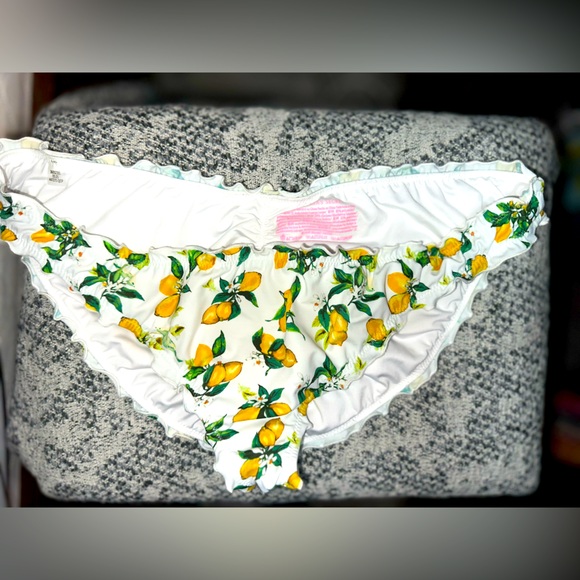 Victoria's Secret Swim Victoria Secret Lemon Bathing Suit Bottom